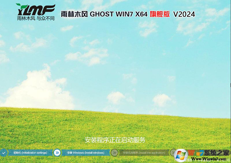 (新)雨林木風Win7旗艦版64位ISO鏡像(帶USB3.0/3.1,支持8,9代CPU) V24.2